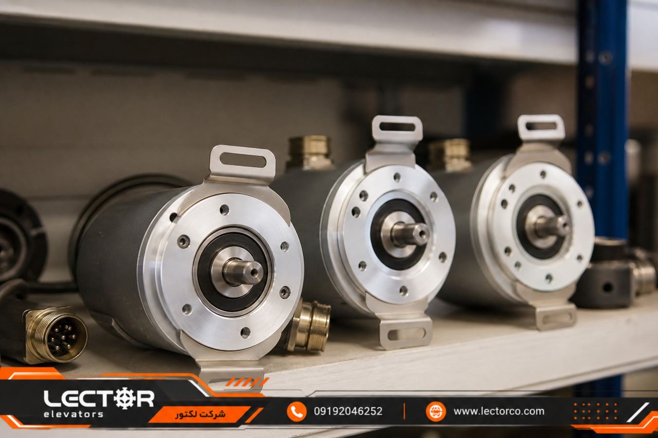 انکودرهای یدکی در کارگاه