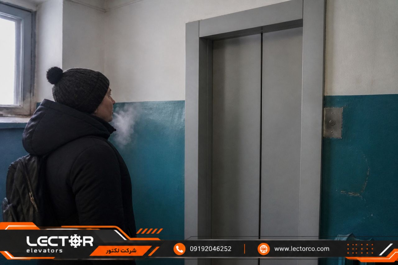 سفت شدن درب در هوای سرد