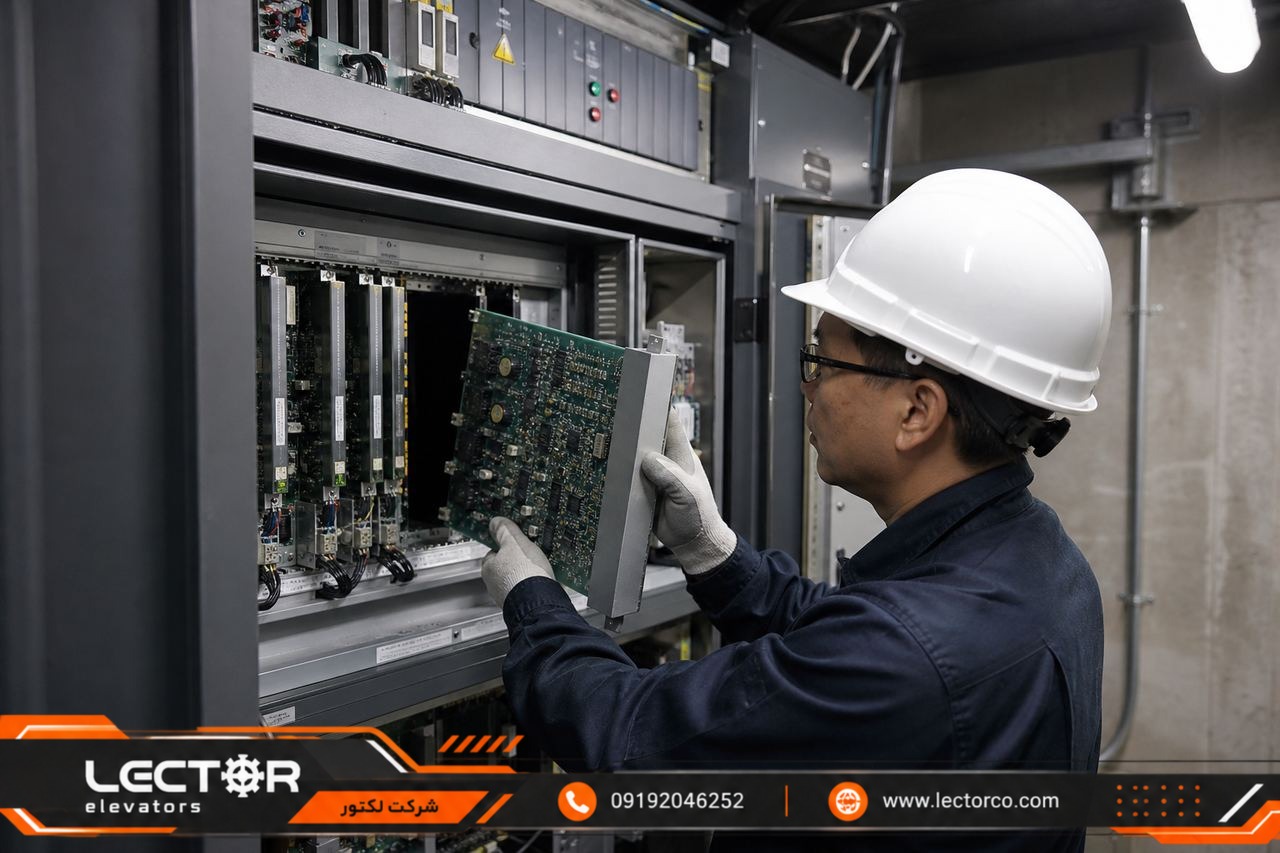 تعویض ماژول تابلو فرمان